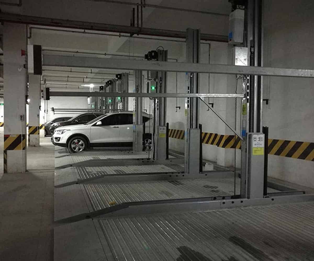 永平兩柱升降式機(jī)械停車租賃