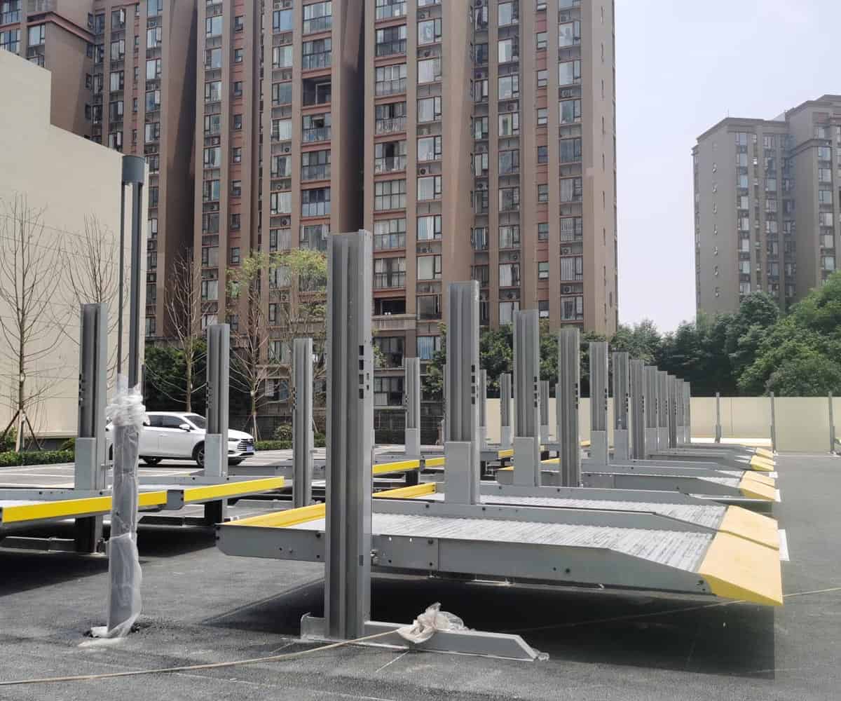 自貢雙柱升降式機械式立體車庫廠家