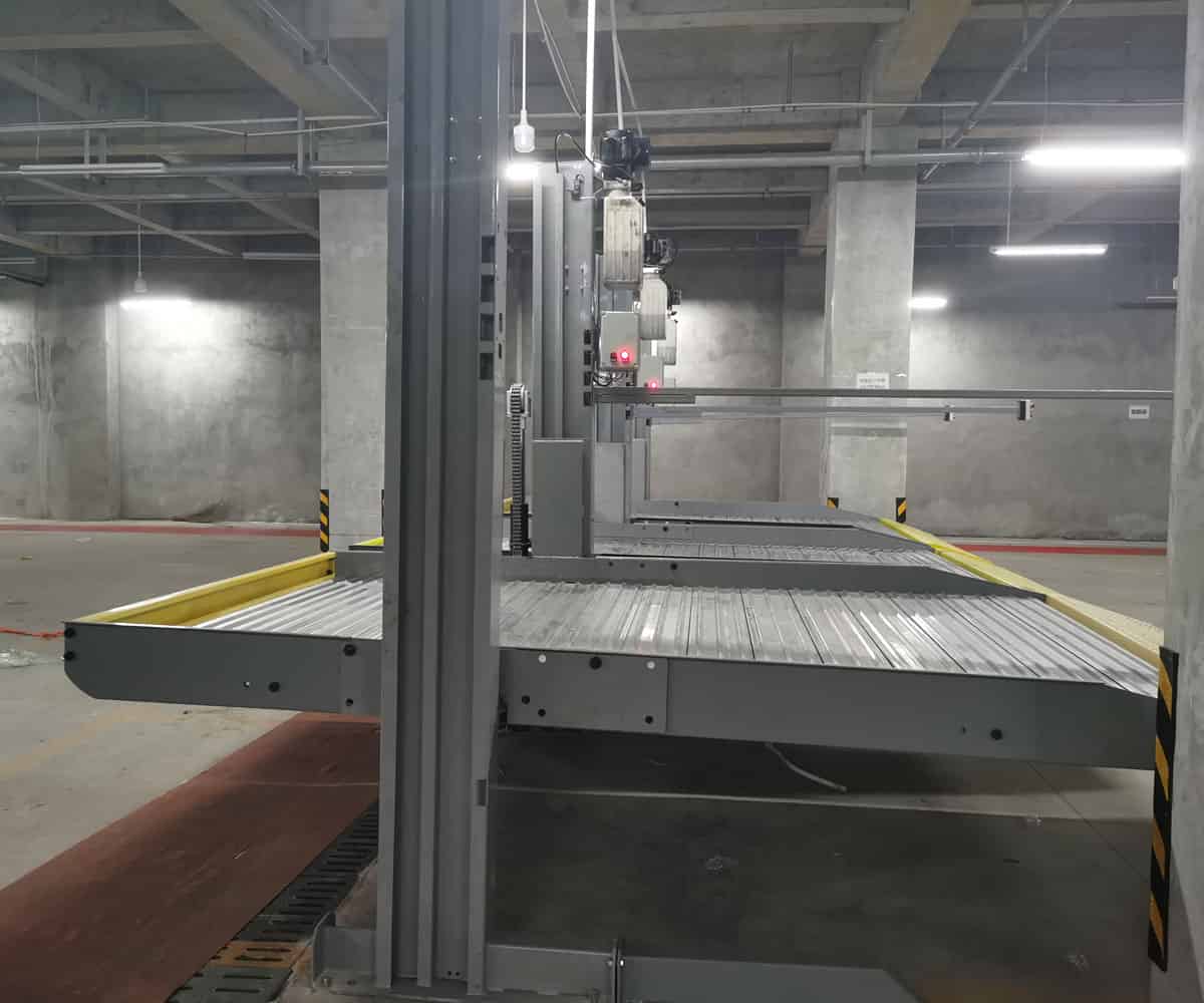 自貢簡易升降式立體停車庫拆除