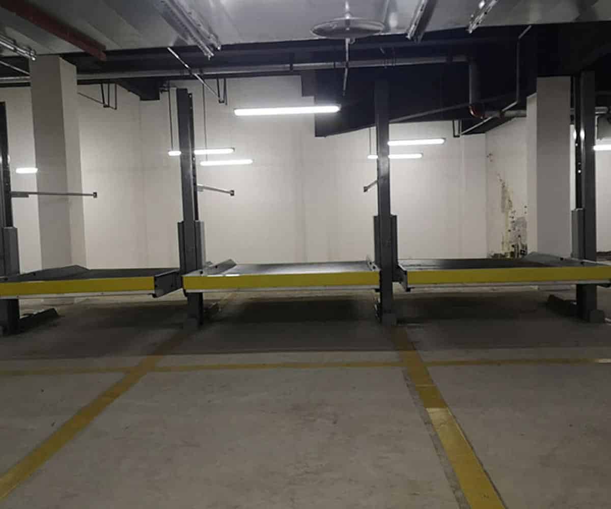 綿竹PSH升降平移式機(jī)械停車改造