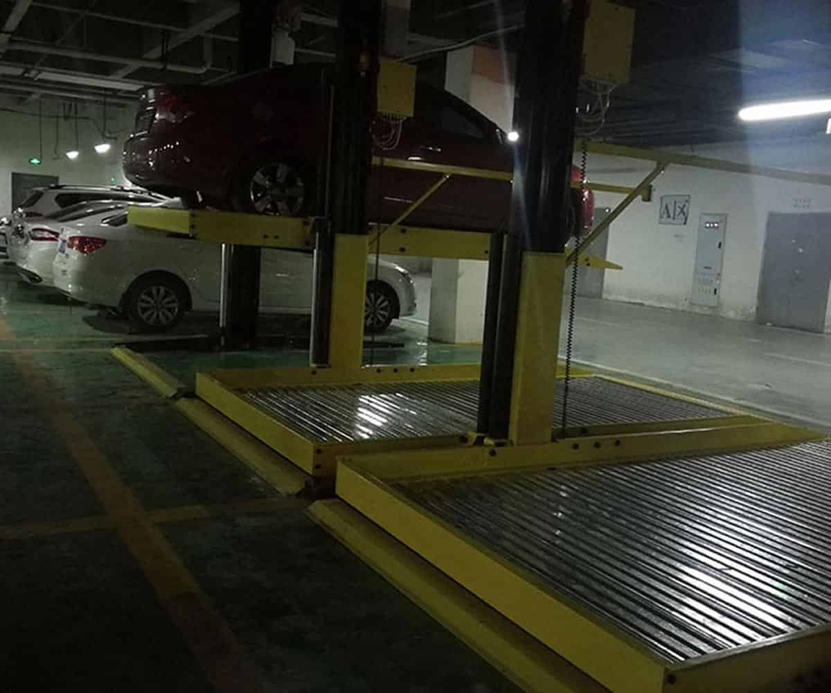永德兩柱簡易升降類機械車庫租用