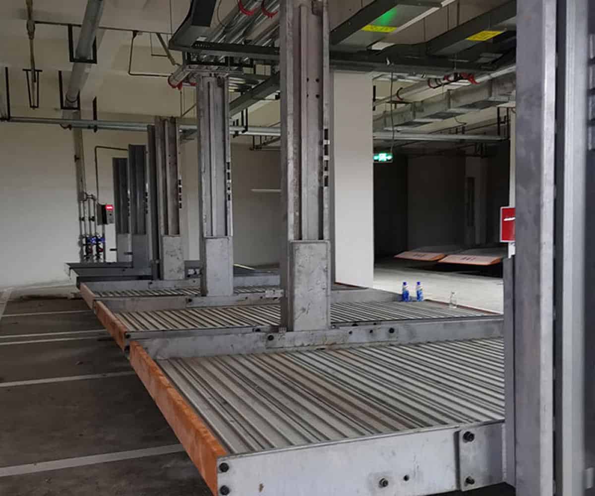 康定雙柱升降式機械式立體停車設備租用