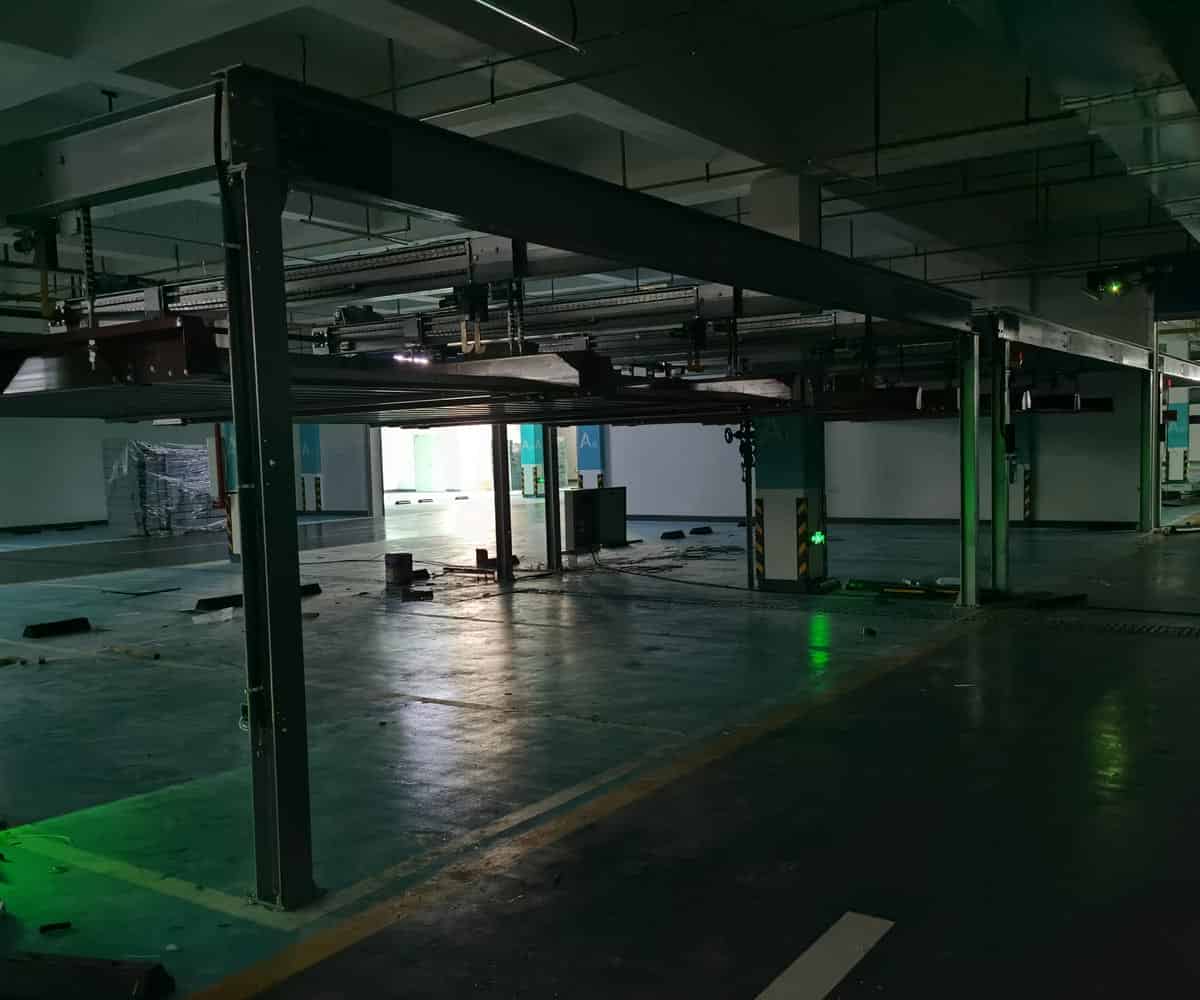 渠縣兩柱簡易升降機(jī)械式立體停車設(shè)備