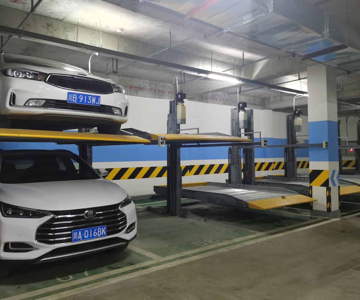 自貢四柱簡易類立體停車場