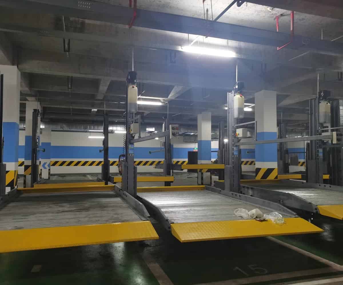 康定兩柱式機械停車場