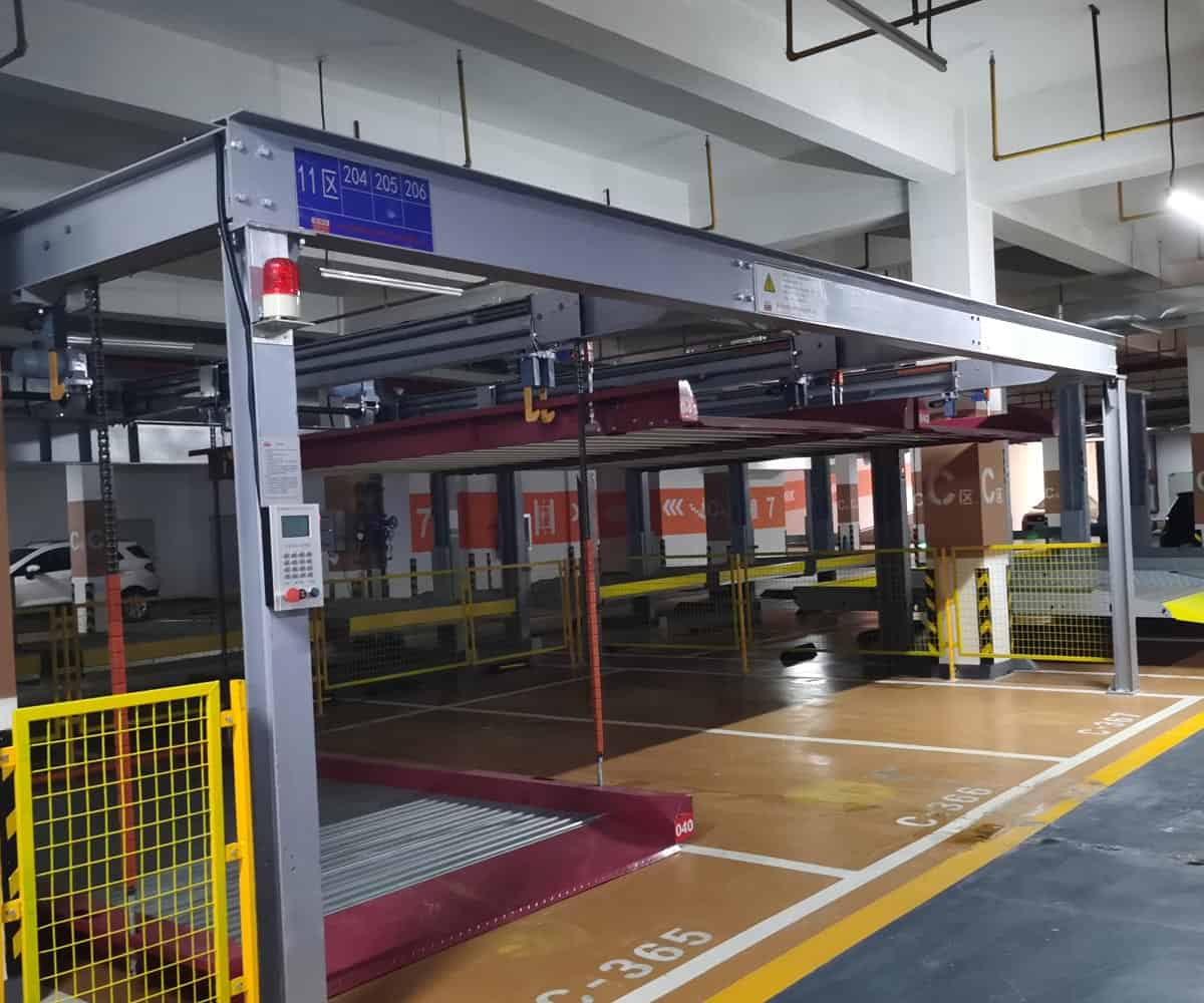 富源兩層升降式立體車庫停車設(shè)備