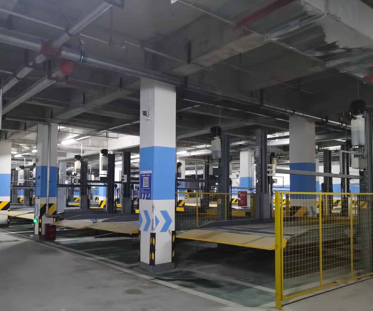 石渠地下室升降式機(jī)械式立體車庫