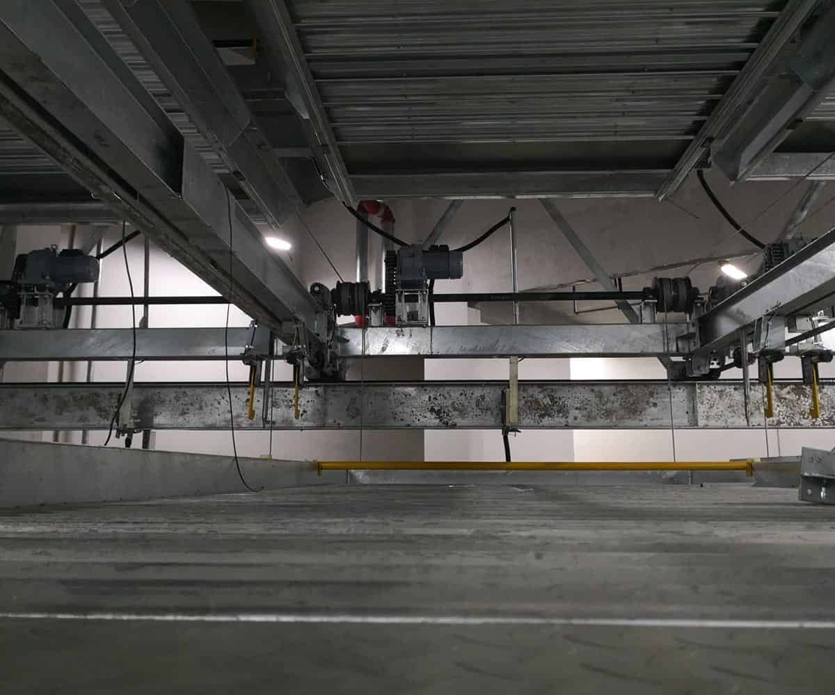 綿竹PSH2二層升降橫移機(jī)械式立體停車設(shè)備